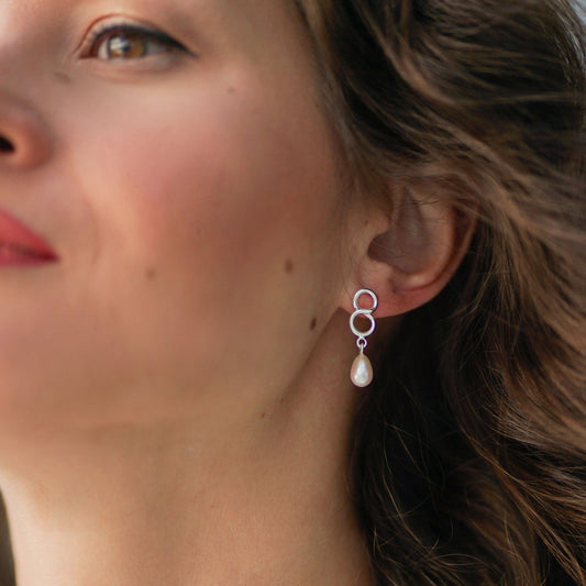 Earrings Infinity - La Moda Me