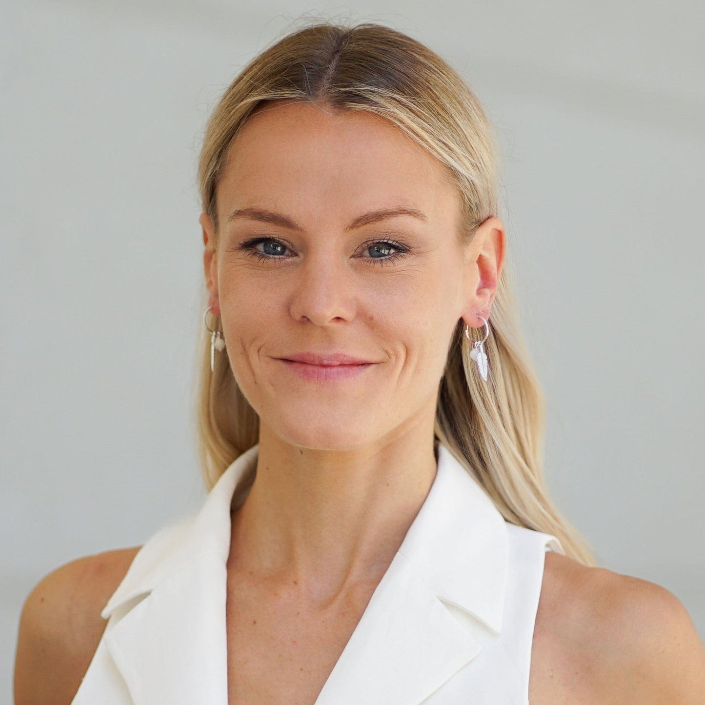 Earrings Feather - La Moda Me