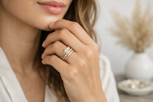 Women’s Stackable Rings That Look Effortless - La Moda Me