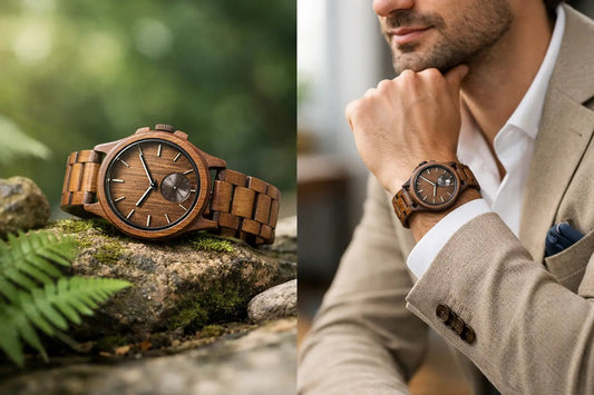 Eco Friendly Wooden Watches, Styled Well - La Moda Me