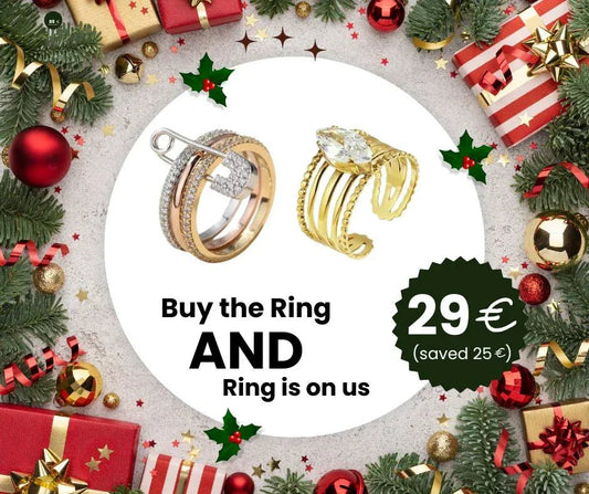 2 - Ring Bundle – Was 54€, Now 29€ Rebecca Ring FREE - La Moda Me