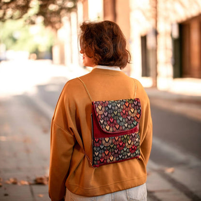 Bag Jane (big), vegan, artificial leather, 4 in 1 - La Moda Me