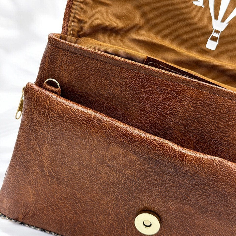 Bag Jane (big), vegan, artificial leather, 4 in 1 - La Moda Me