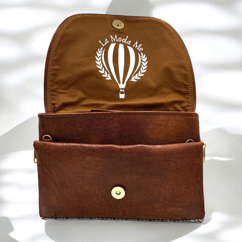 Bag Jane (big), vegan, artificial leather, 4 in 1 - La Moda Me