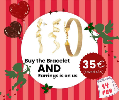 La Moda Me Bracelet Sandra + Free Earrings – Limited Bundle
