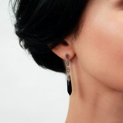 Earrings Maiestas - La Moda Me