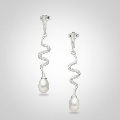 Earrings Wave - La Moda Me