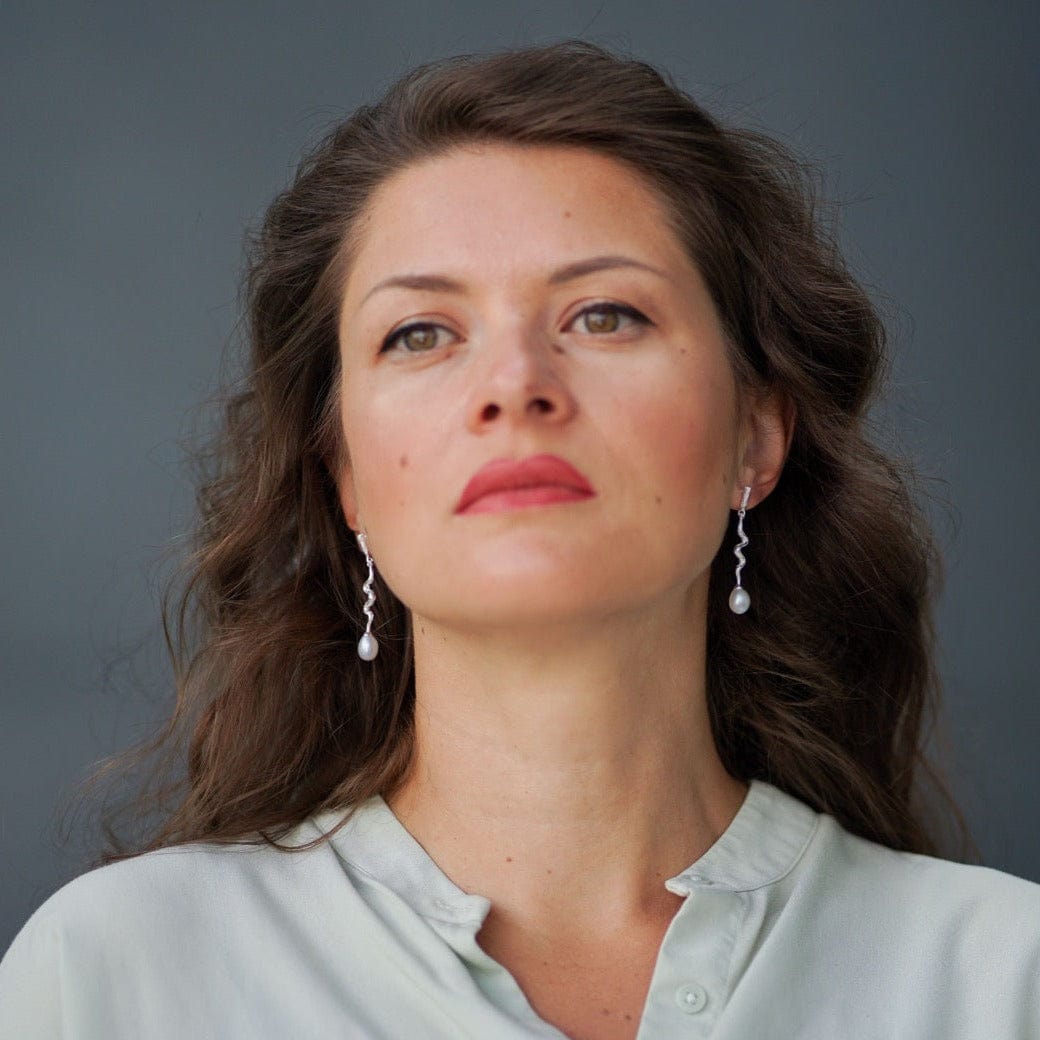 Earrings Wave - La Moda Me