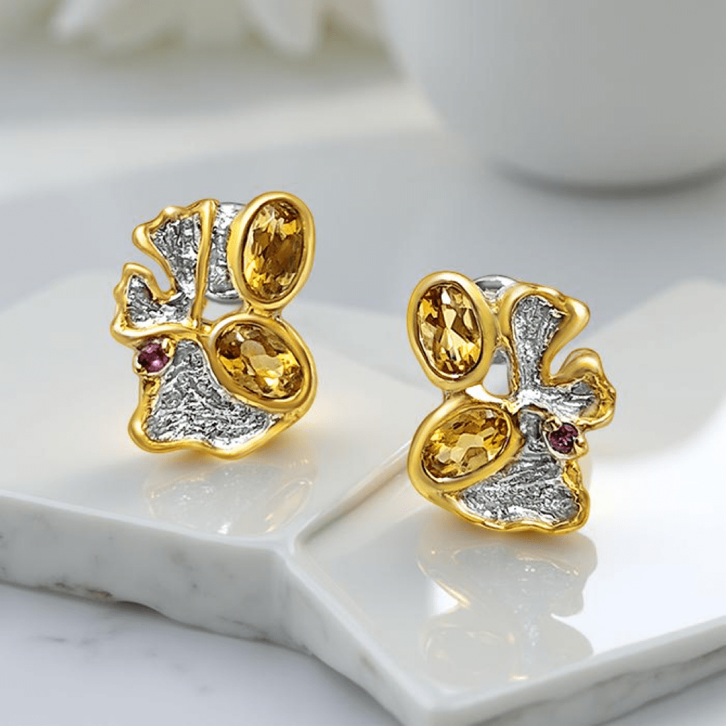 Earrings Miele - La Moda Me