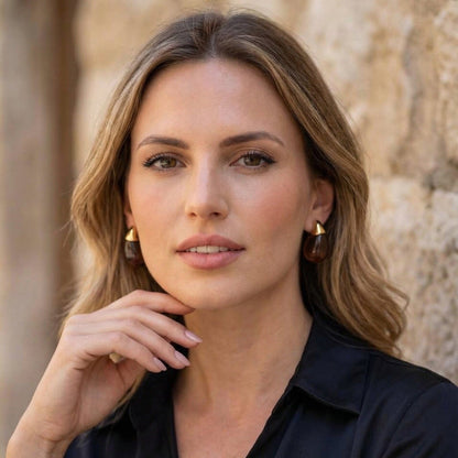 Rais Pearl Drop Earrings - La Moda Me