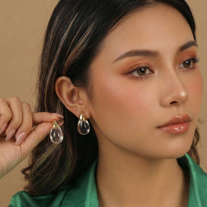 Rais Pearl Drop Earrings - La Moda Me