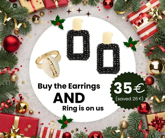 Get FREE Ring with Earrings - Holiday Glam Bundle - La Moda Me
