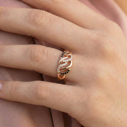 Nina Braided Ring - La Moda Me