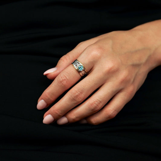 Ring Stella Azzurra - La Moda Me