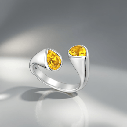 Ring Golden eyes - La Moda Me