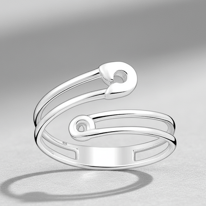 Ring Paper clip - La Moda Me