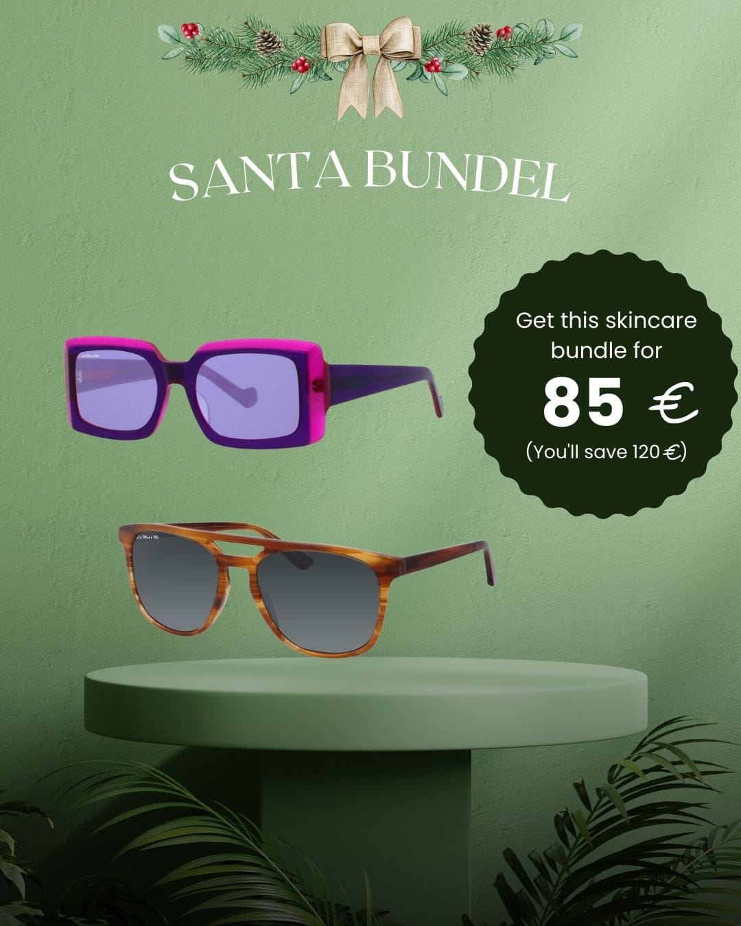 SANTA GLASSES - La Moda Me