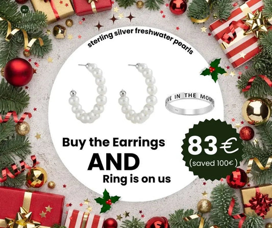 Silver Earrings + Free Ring – Limited Bundle - La Moda Me