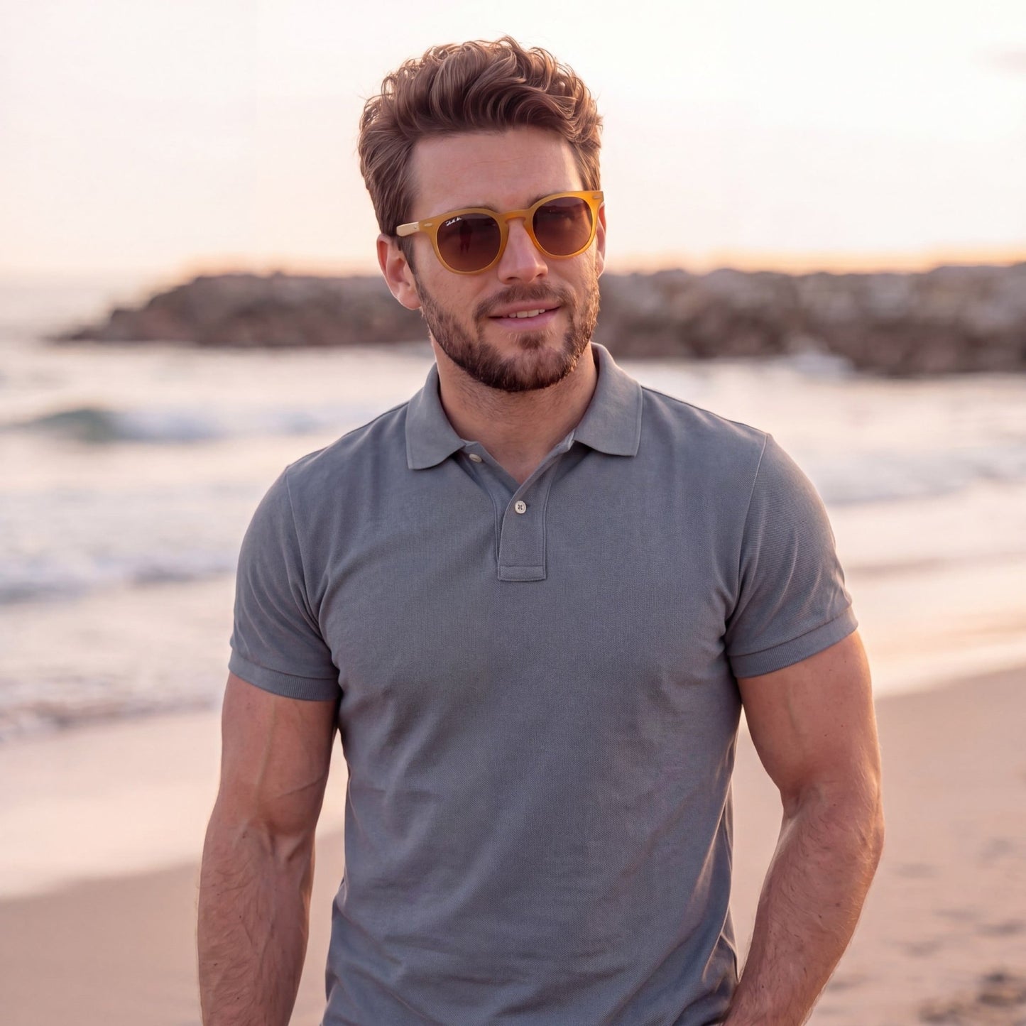 Eco Vision Shades Sunglasses - 100% Recycled Polyester UV400 - La Moda Me