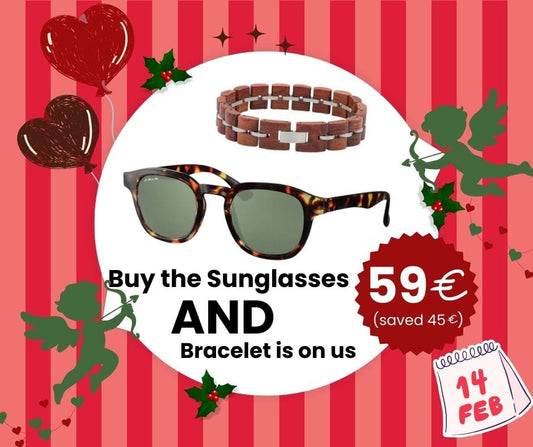 La Moda Me Sunglasses Zoe + Free Bracelet Lignum – Limited Bundle