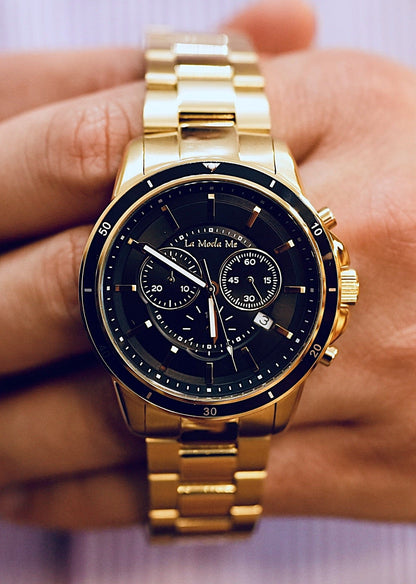 B - Business Black Suit - La Moda Me