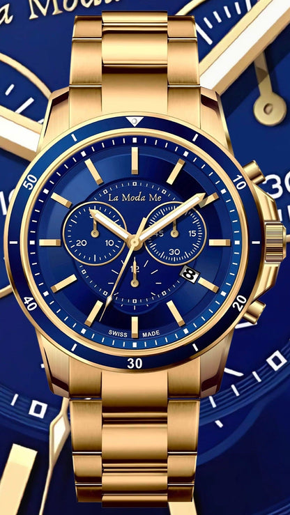 CEO Handshake Blue - La Moda Me