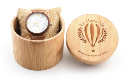 Watch Aurora Rose, elegant, rosegold color, luxury look, feminin - La Moda Me