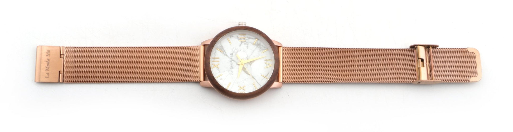 Watch Aurora Rose, elegant, rosegold color, luxury look, feminin - La Moda Me