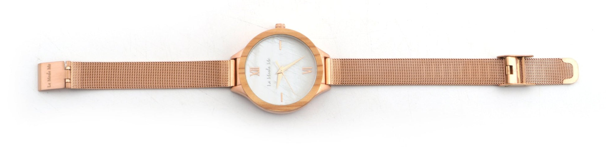 Watch Olivewood Grace, elegant, feminin, rosegold, classy look - La Moda Me