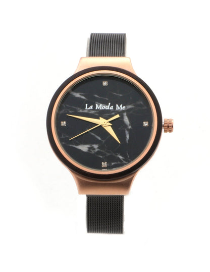 Watch Olivewood Ira - Eco - Friendly Rose Gold & Wood Timepiece - La Moda Me