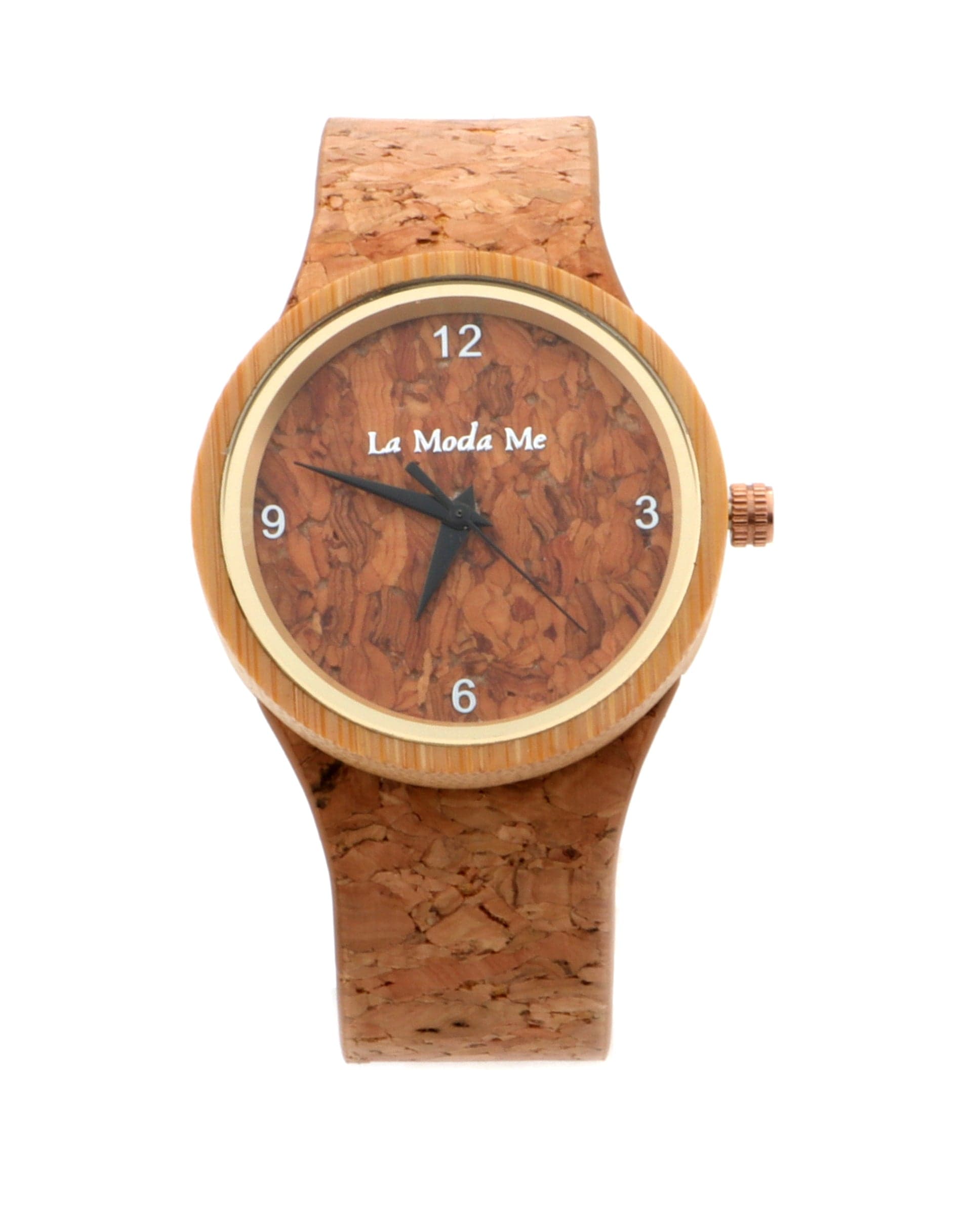 Watch Terra Time, cork, natural look, minimalistic - La Moda Me