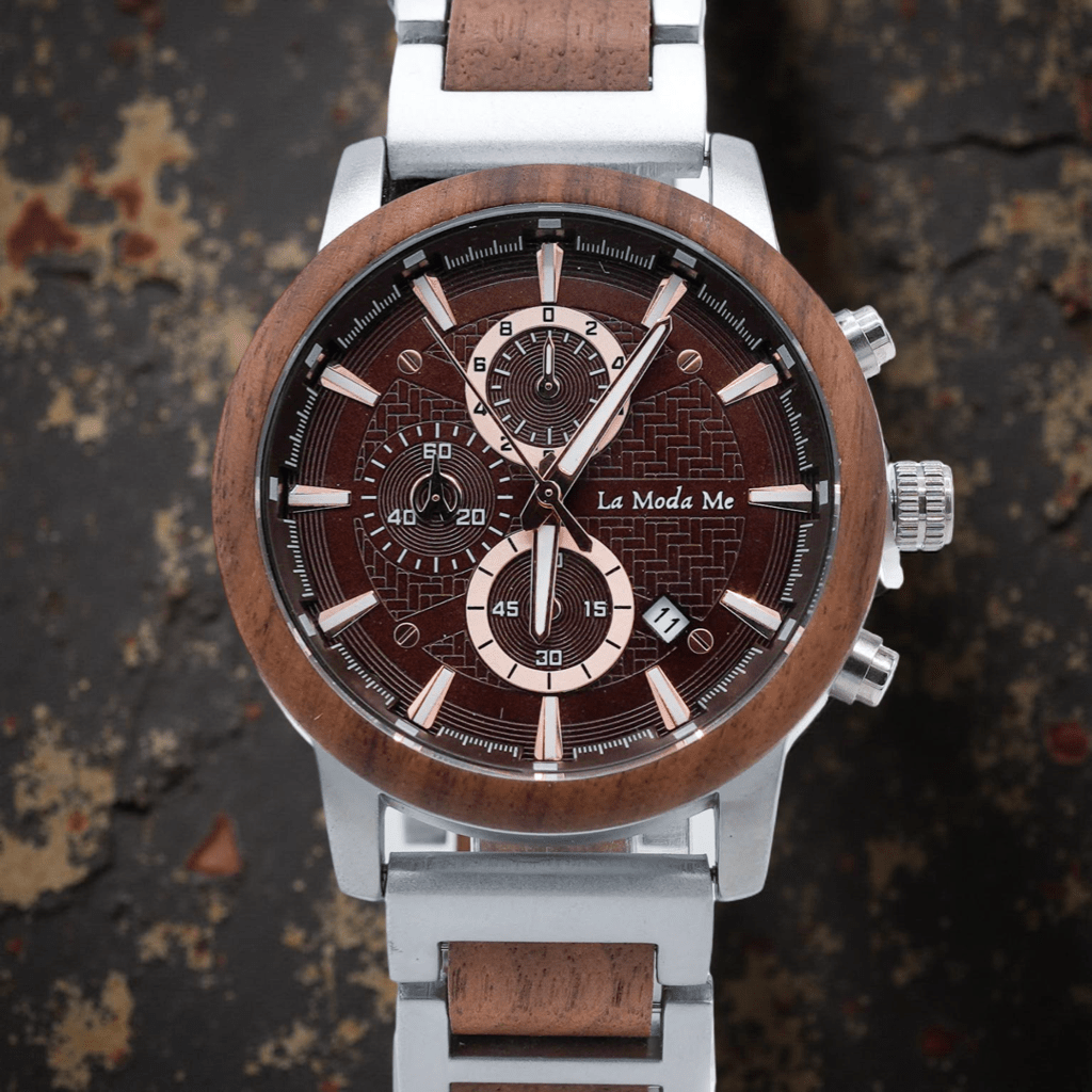 Timberline Brown Wooden Watch - Eco-Friendly | La Moda Me