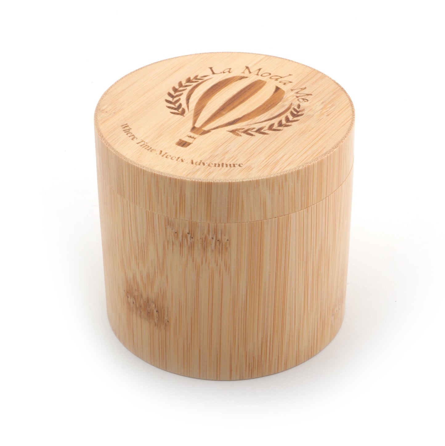 Watch Viridis, olivewood, green display, elegant - La Moda Me