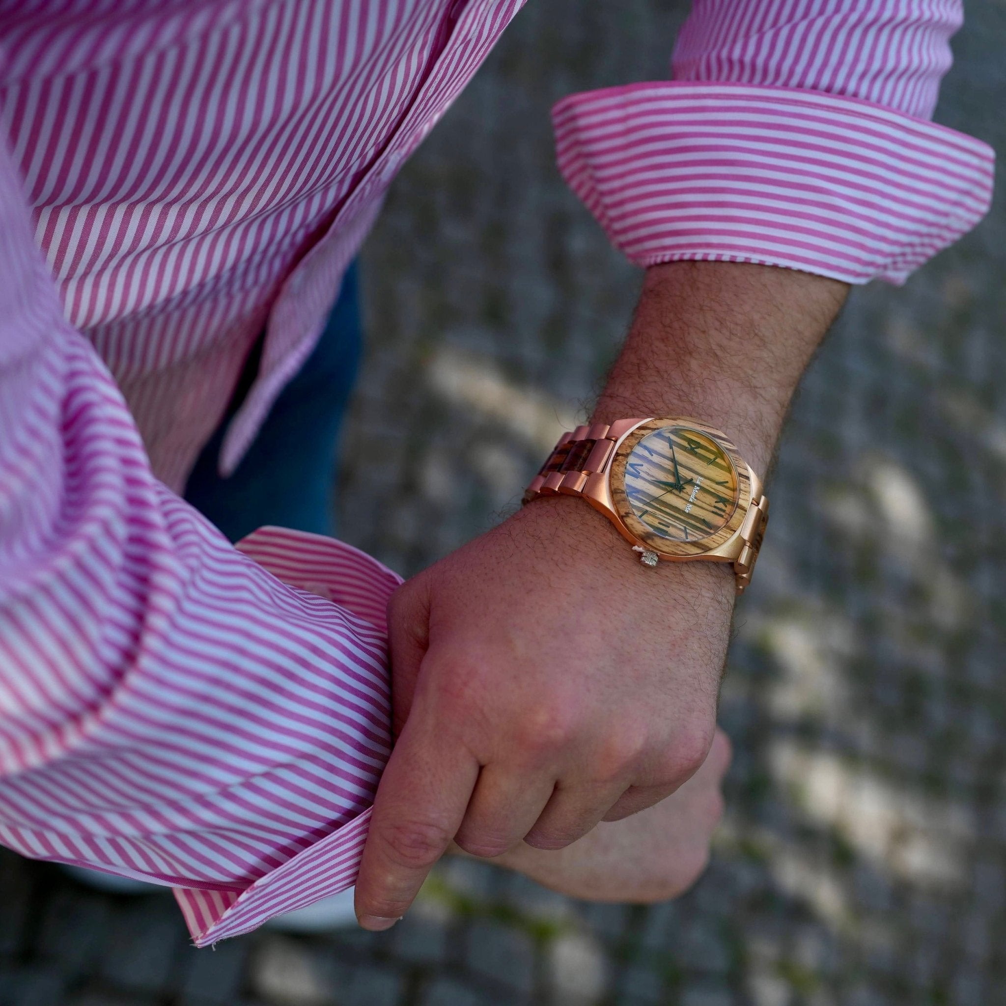 VLUX Ebony Wooden Watch - Eco-Friendly Luxury | La Moda Me